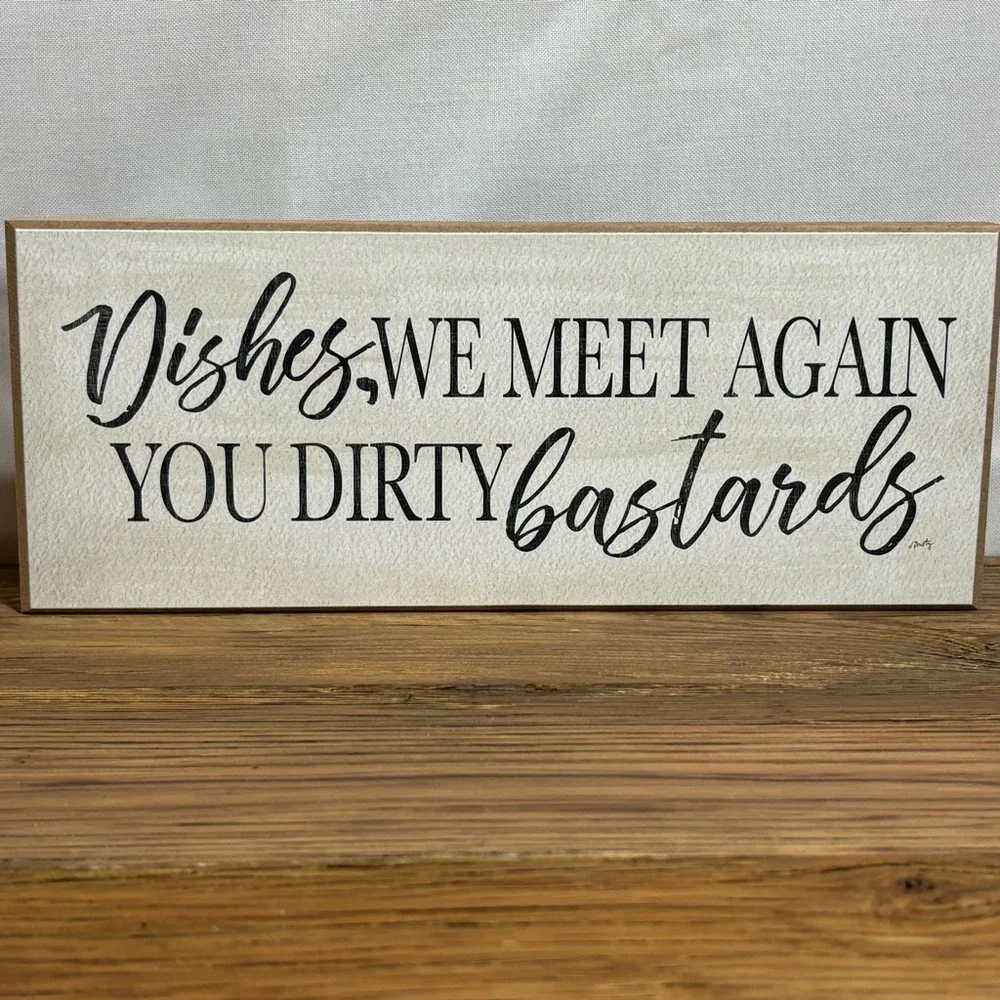 Humorous Kitchen‎ Sign